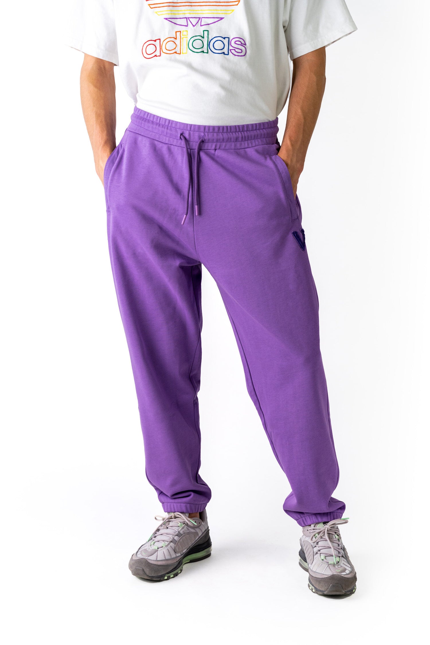 Mens lavender joggers best sale